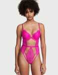 Секси дамско боди, малиново, push up Victorias secret