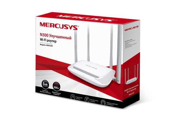 Wi-Fi роутер - Mercusys MW325R N300Mbps