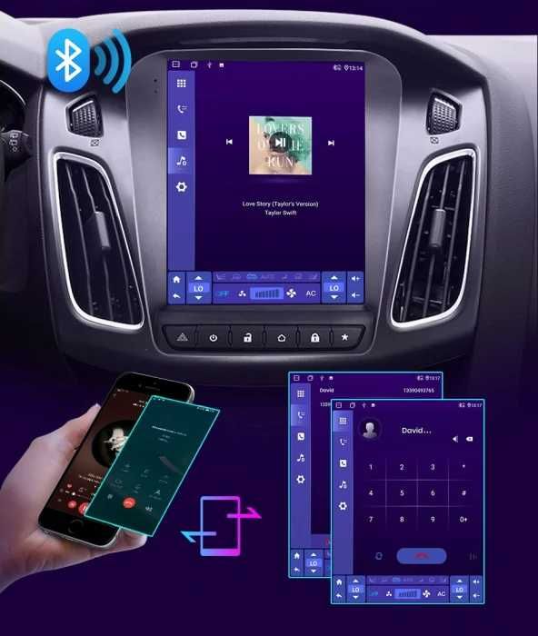 Navigatie Android Ford Focus 3 Tip Tesla