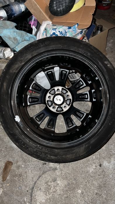 Jante aliaj Hyundai 5x113,4 R17 cu anvelope vara 225/45 R17