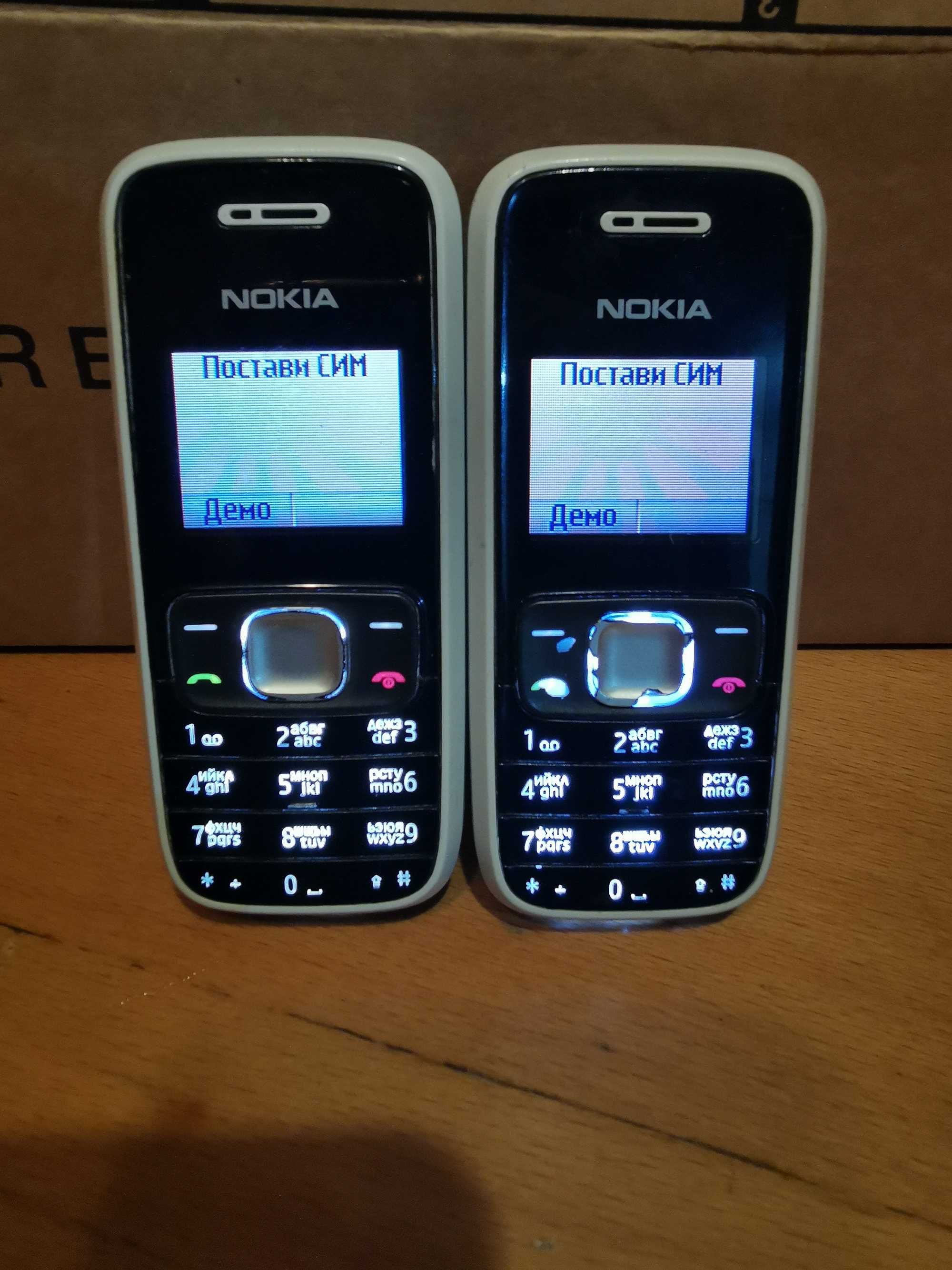 Телефон GSM Нокия с бутони и фенерче и зарядно