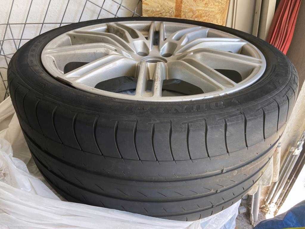 Vand Jante Porsche Cayenne 21" cu anvelope vara