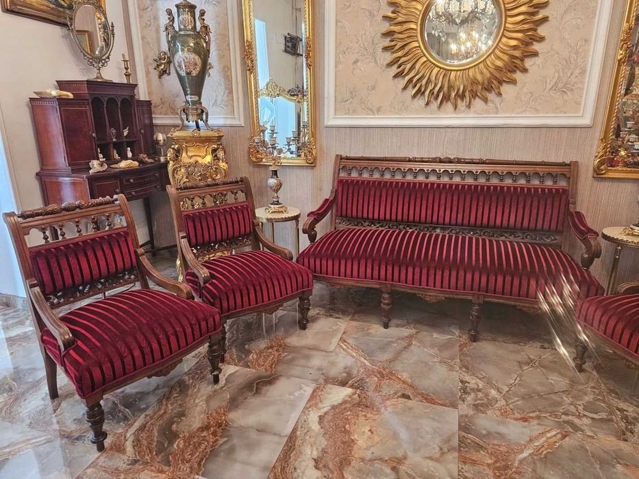 Set mobilier antic de salon