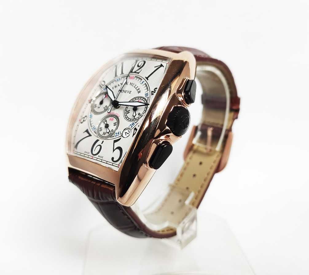 Franck Muller Casablanca Chronograph Gold! Verificare colet!