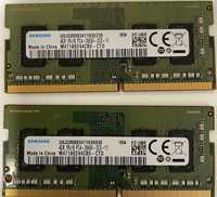 Kit memorii SAMSUNG DDR4 pentru laptop, capacitate totala de 8 GB.