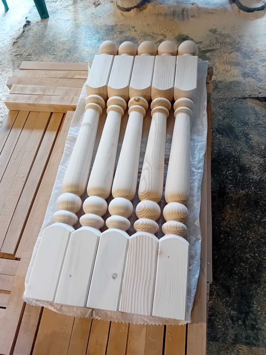 Дървени,Балюстри.Парапет.Стълбища. Тераси.