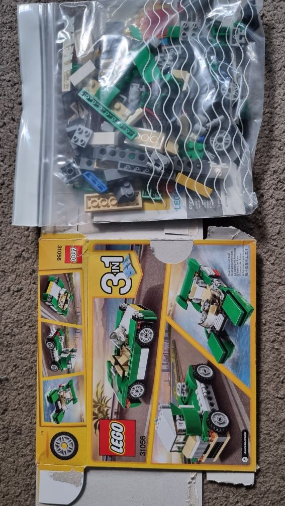 Lego Creator 3 in 1  Green Cruiser  31056