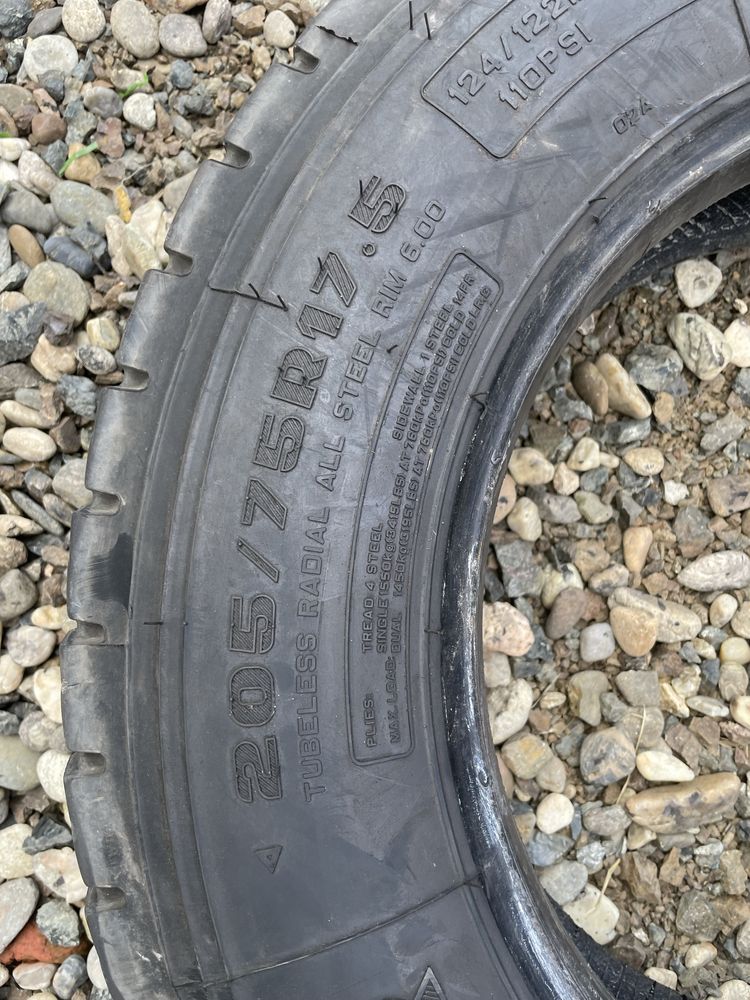 Anvelope 205/75 R17,5 tracțiune