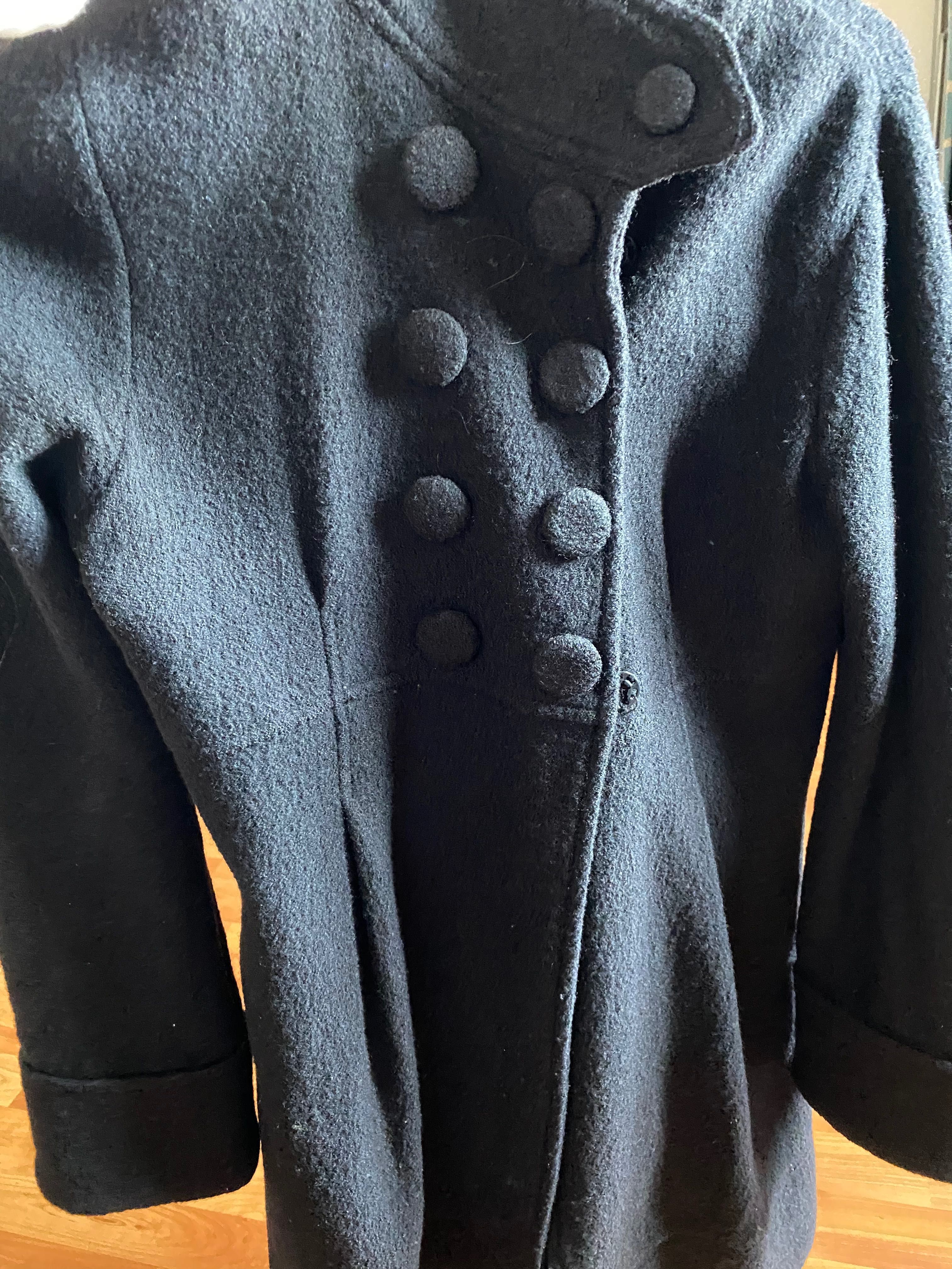 Palton pardesiu Zara, M, lana 100%