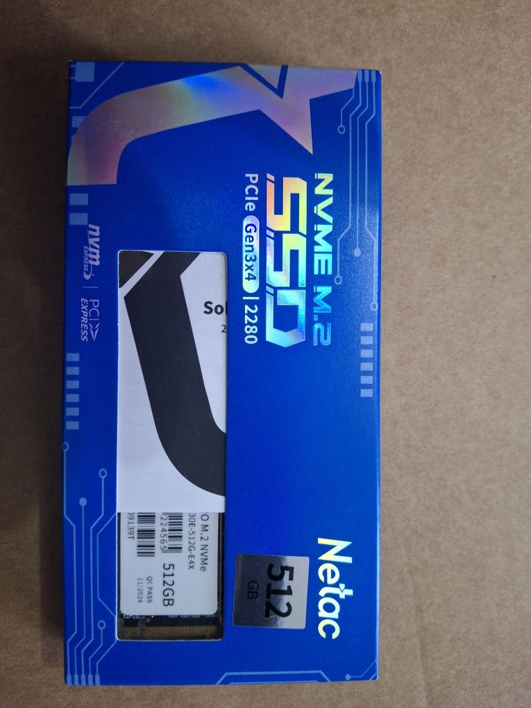 Продам SSD 512 Netas