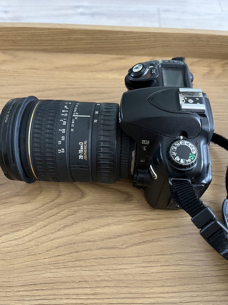 Фотоапарат Nikon D80 + обектив Ex Sigma