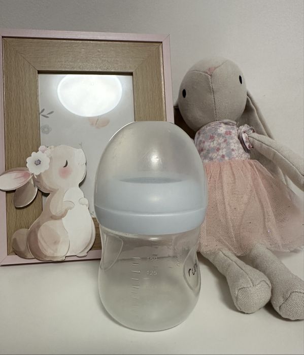 6 Biberoane Philips Avent 125ml cu dispozitiv anticolici+Nurio 150ml