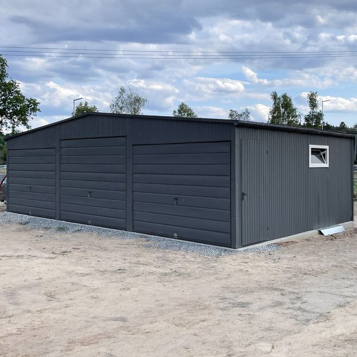 Garaj modular pe structura metalica 4 x 6m