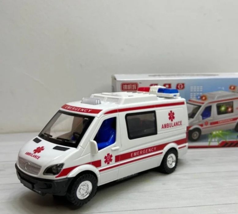 Линейка играчка със звуци и мигащи светлини Bump & Go