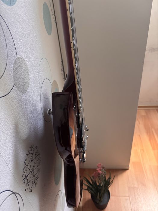 Chitara electrica Harley benton DC Custom II Cherry