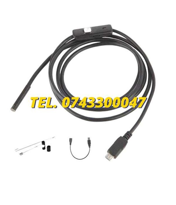 Camera Endoscopica Rigida De Inspectie Android  Pc Micro Usb 2 M