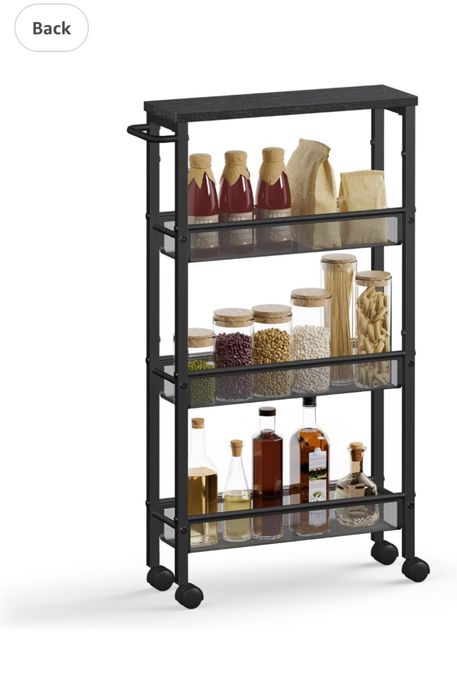 4-етажна количка за тесни пространства