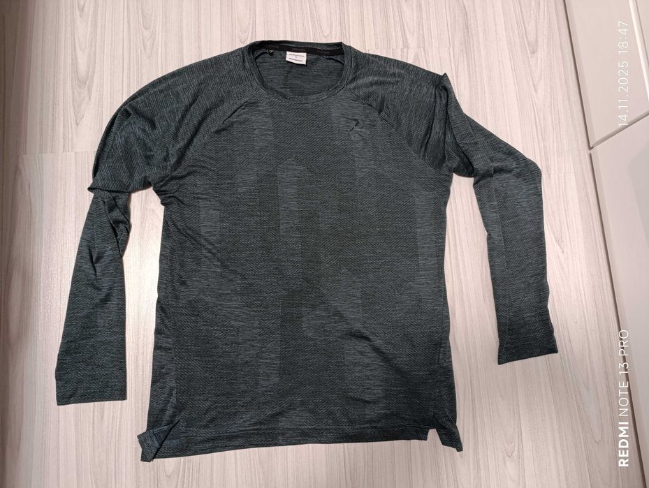 Gymshark Apex Long Sleeve T-Shirt''оригинална мъжка тениска Л размер