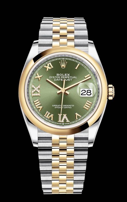 Rolex Datejust 36 mm steel and yellow gold