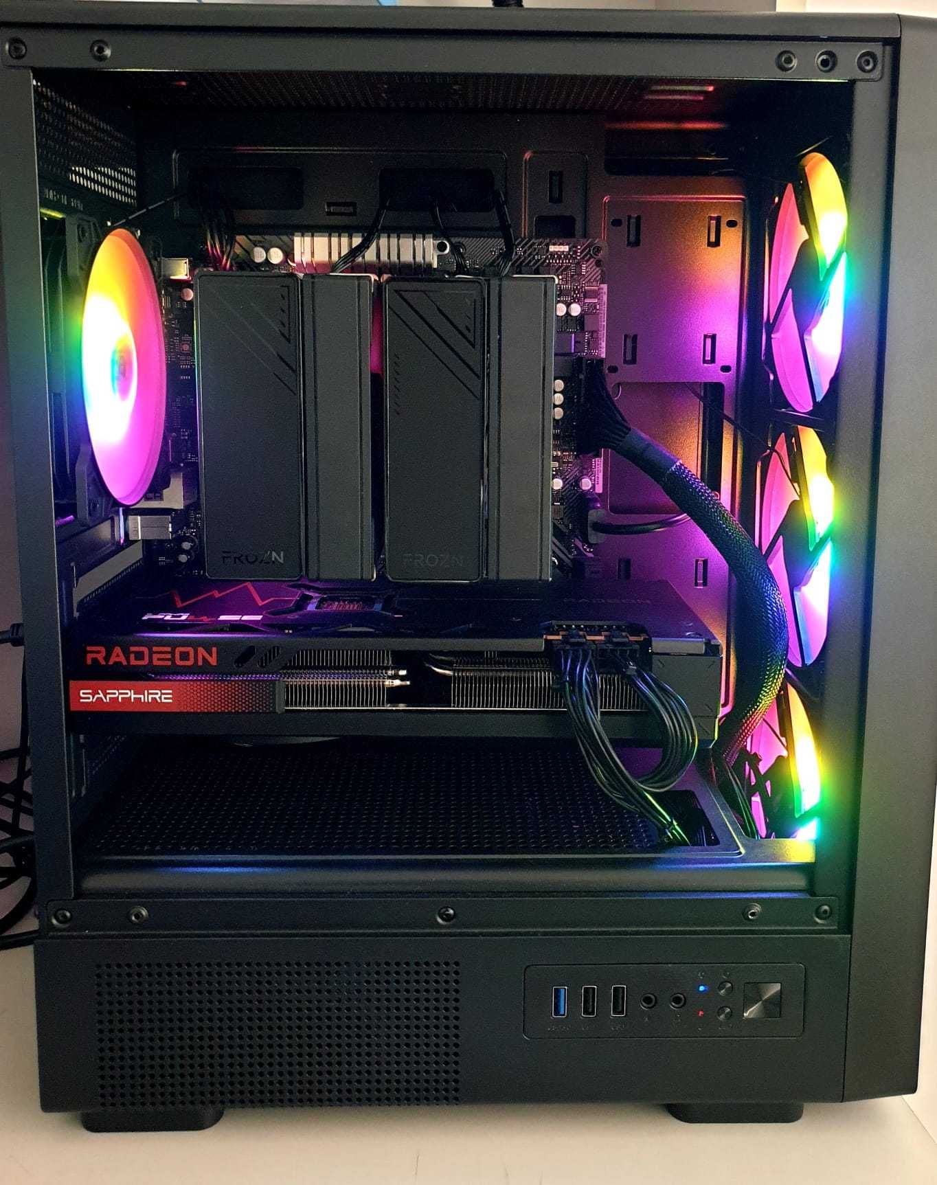 PC Gaming Ryzen 5 5600X + RX 7700XT – ideal 1440p ultra/high