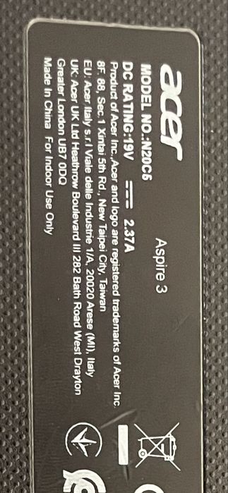 Компьютер ноутбук “acer”