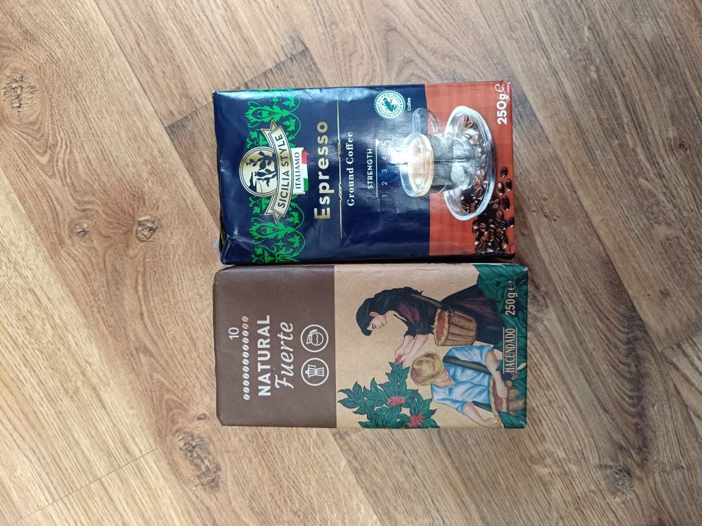 Cafea măcinată 250 g și 500 g, diverse sortimente