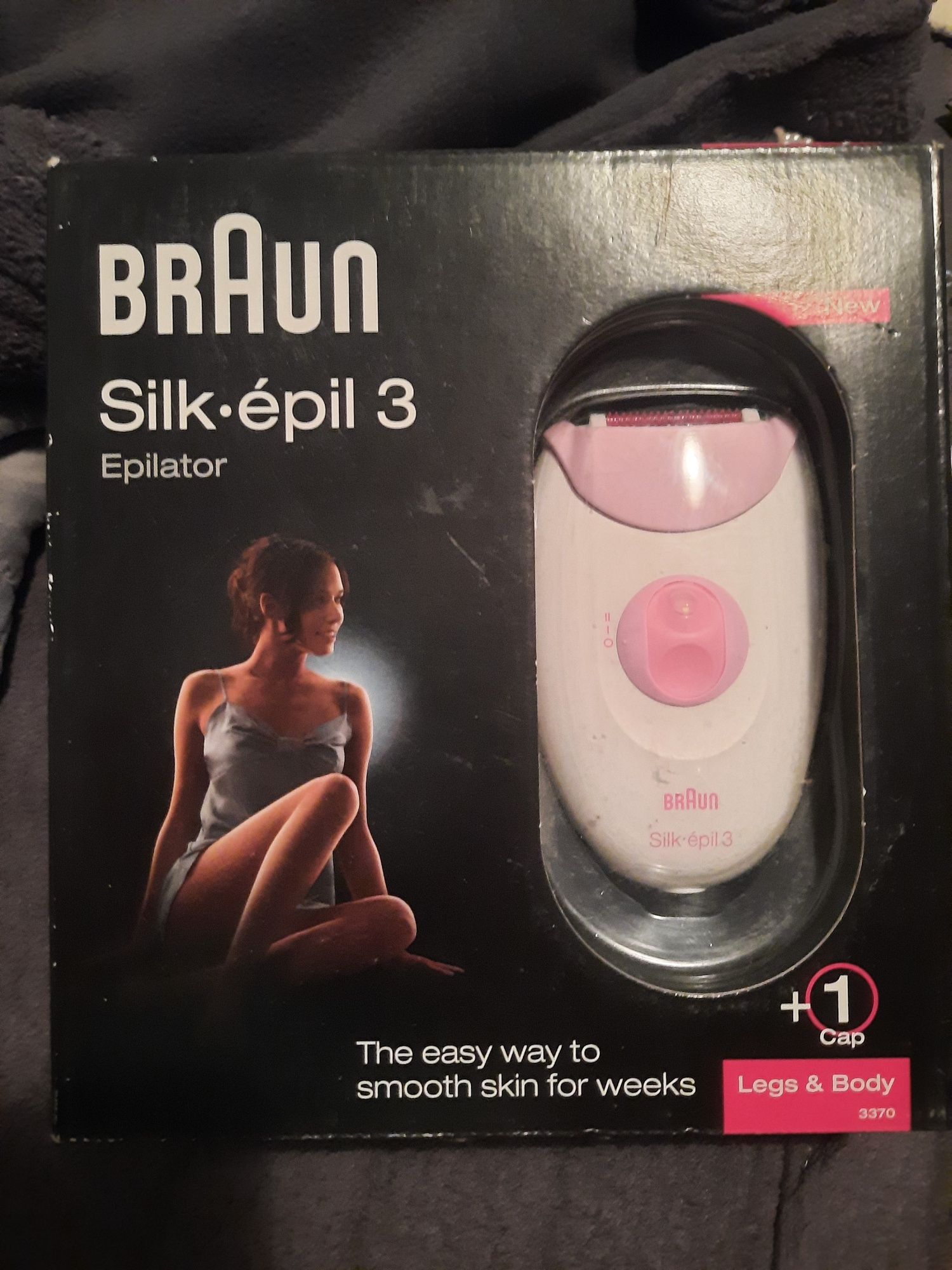 Aparat de epilat Philips Braun Silk Epil 3 utilizat