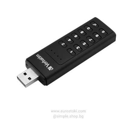 USB Flash памет Verbatim Keypad Secure 64GB, USB 3.2, AES 256-bit