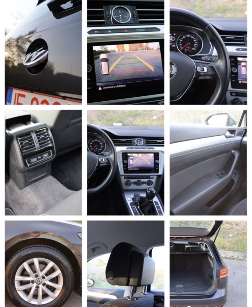 Volkswagen Passat 2.0 ~ 150Cp/ 02.2019/ Istoric/ Senzori parcare 360 °