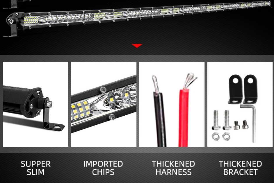 Led Bar Slim 52" 12V/24V