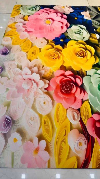 Kоврик для ванной и кухни 3D 80x160cm