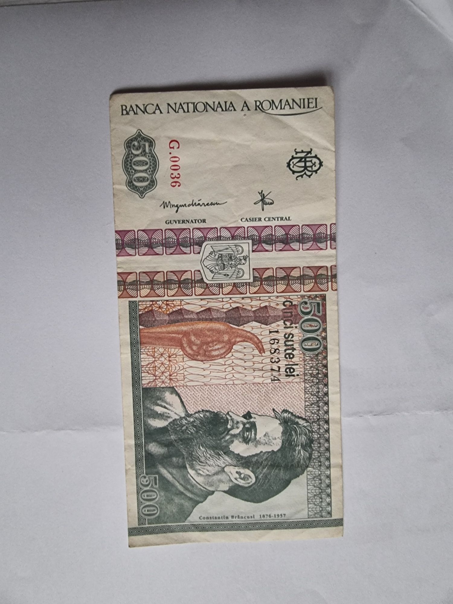 Bancnota 500 lei