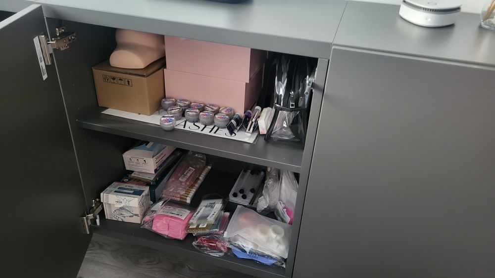 Corp suspendat, gri inchis, 180×42×64