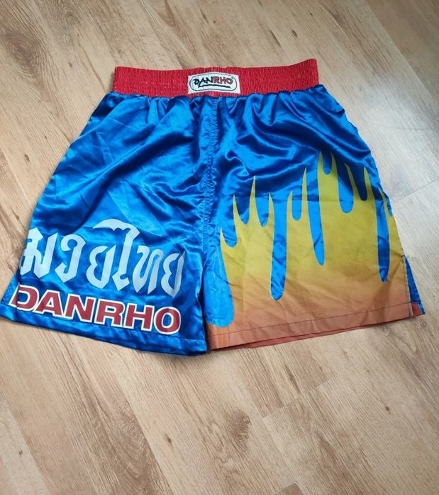 Pantaloni scurți Kickboxing Muay Thai Danrho mărimea L