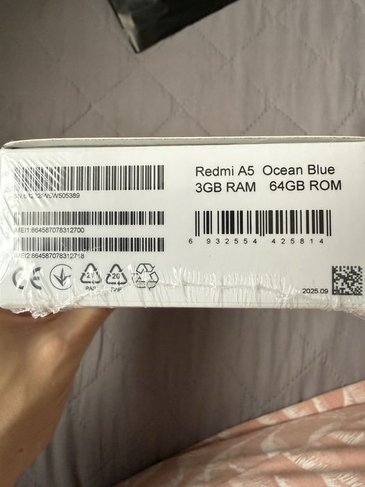 Redmi A5 Ocean Blue 3GB RAM 64GB ROM