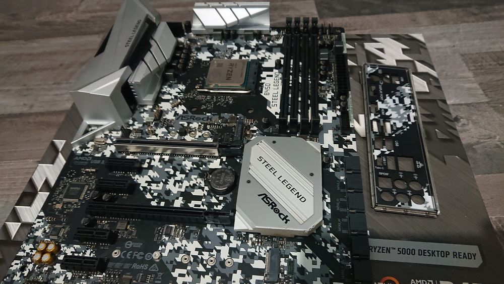 Asrock B450 steel legend ryzen 5600x