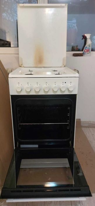 Vand aragaz Electrolux mixt: plita gaz si cuptor electric