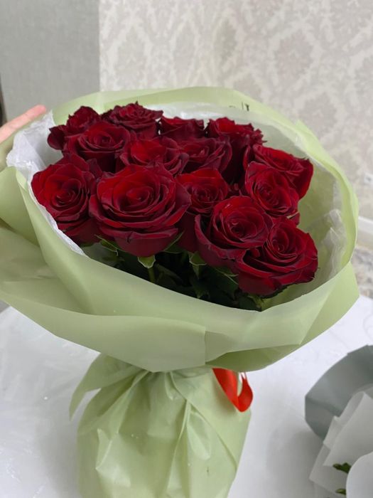 Дәл осы қазір келген гүлдер