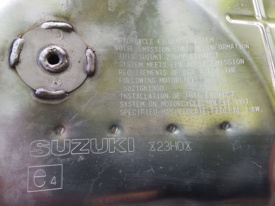 Toba evacuare suzuki gsx1300 b King Suzuki 23hoa