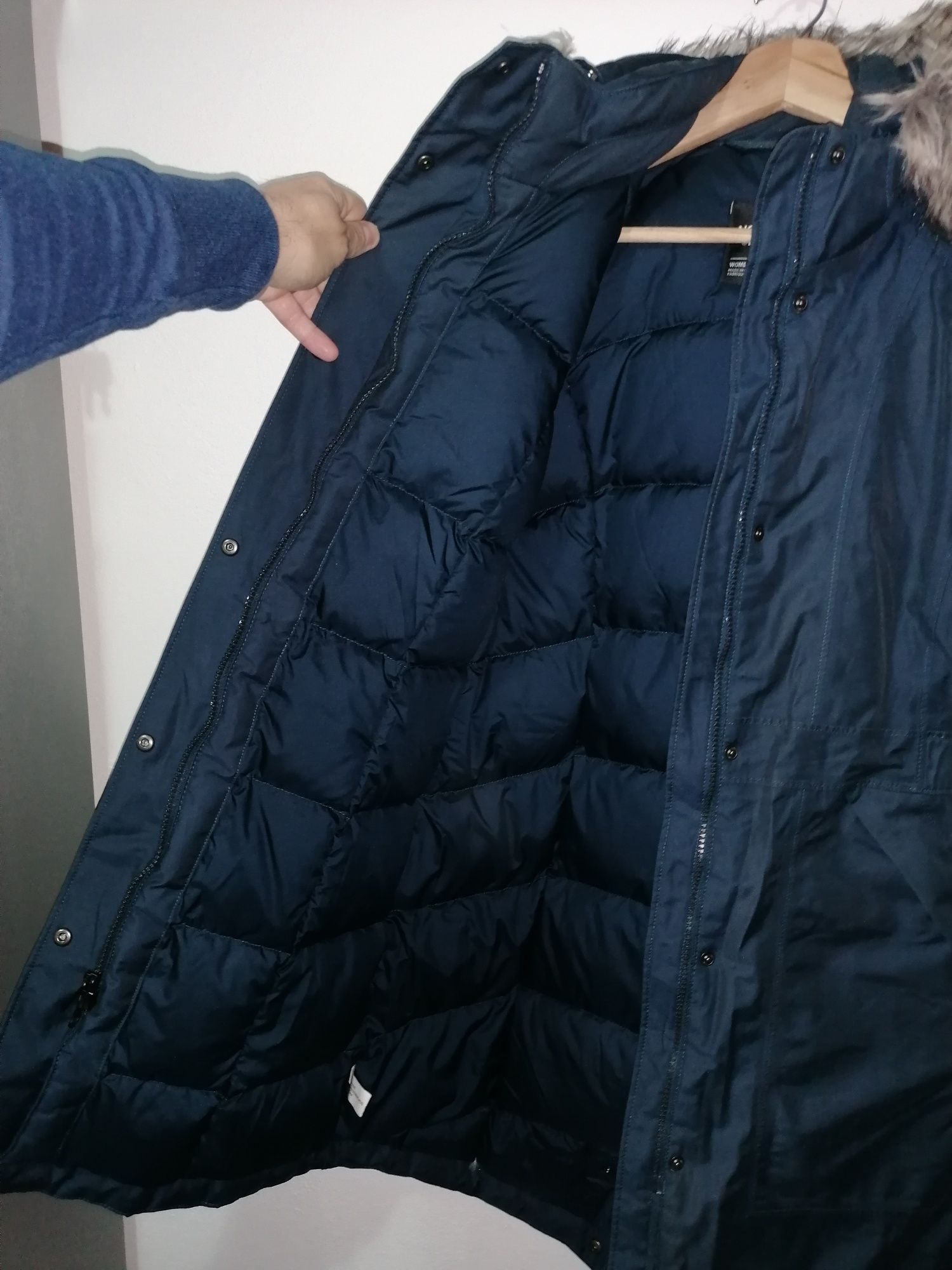 Geaca puf parcka The North Face Dryvent dama mărimea S - Stare impecab