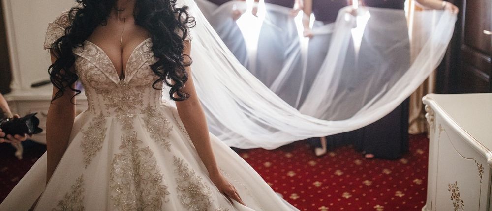 Rochie de mireasa spectaculoasă