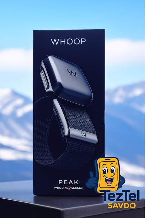 Whoop 5 Peak (с годовой подпиской) (24/7 Aloqadamiz)