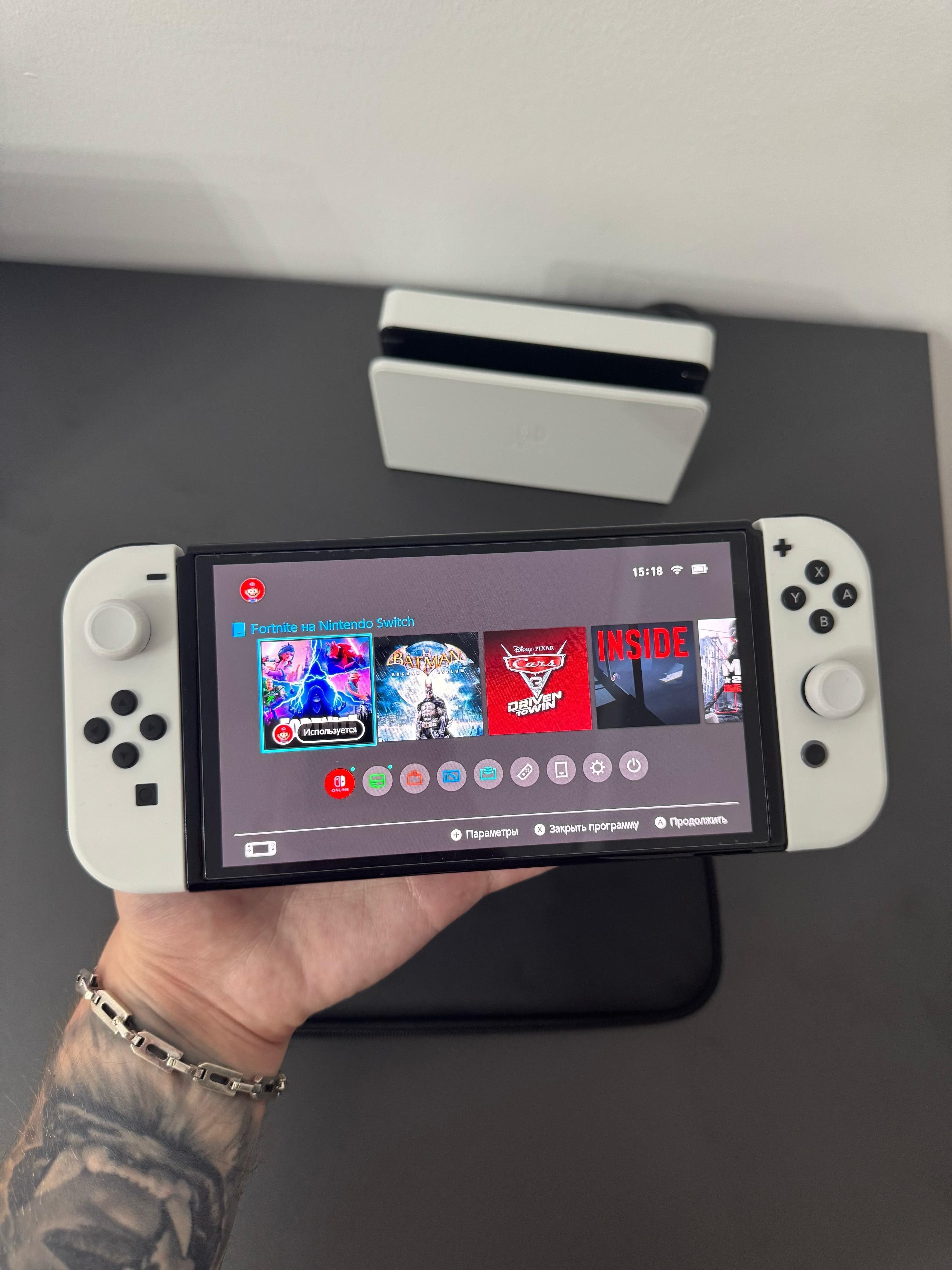 Nintendo Switch Oled в идеальном состоянии