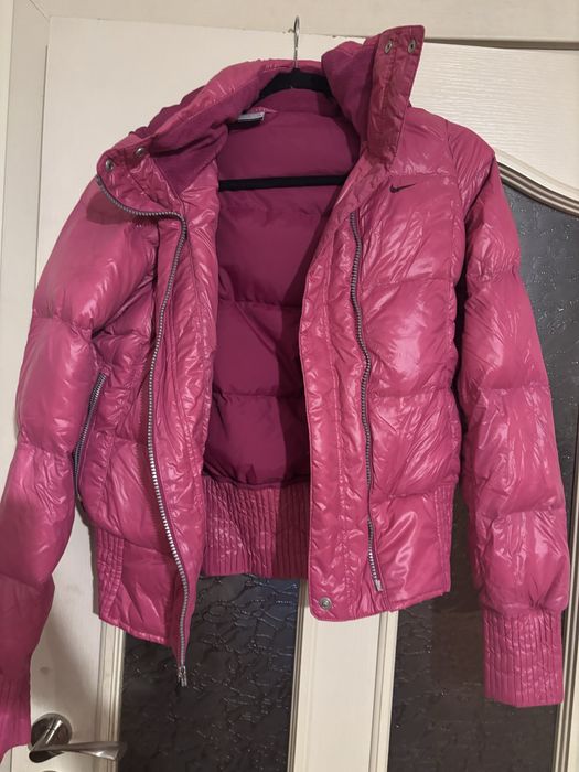 Nike пухено яке пинк