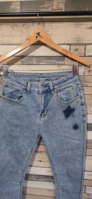 Дамски дънки с висока талия S-(x-166)