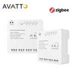 Avatto ZWSMD-4 Zigbee 4 канален смарт модул | сух контакт | 10A канал