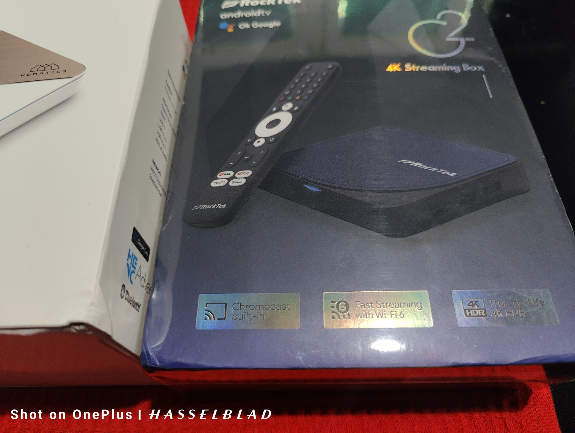 Rocktek G2 64GB и Homatics Box R 4K Plus Android TV Box сертифицирани