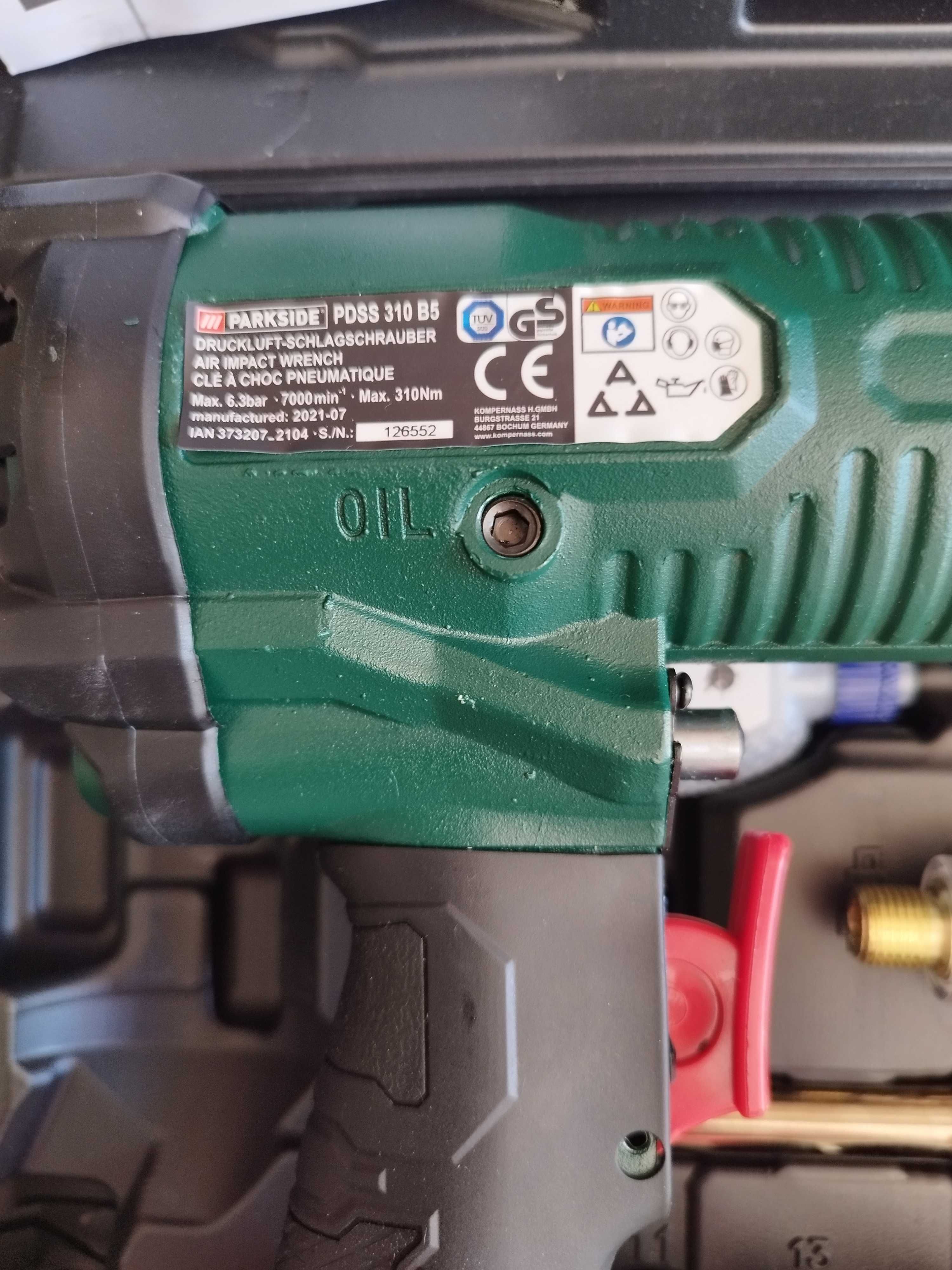 Пневматичен гайковерт PARKSIDE PDSS 310 B5