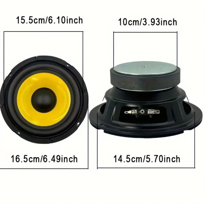 Сабвуфер — 100W, 4 Ом, 96 дБ | Магнитная сталь 100 мм