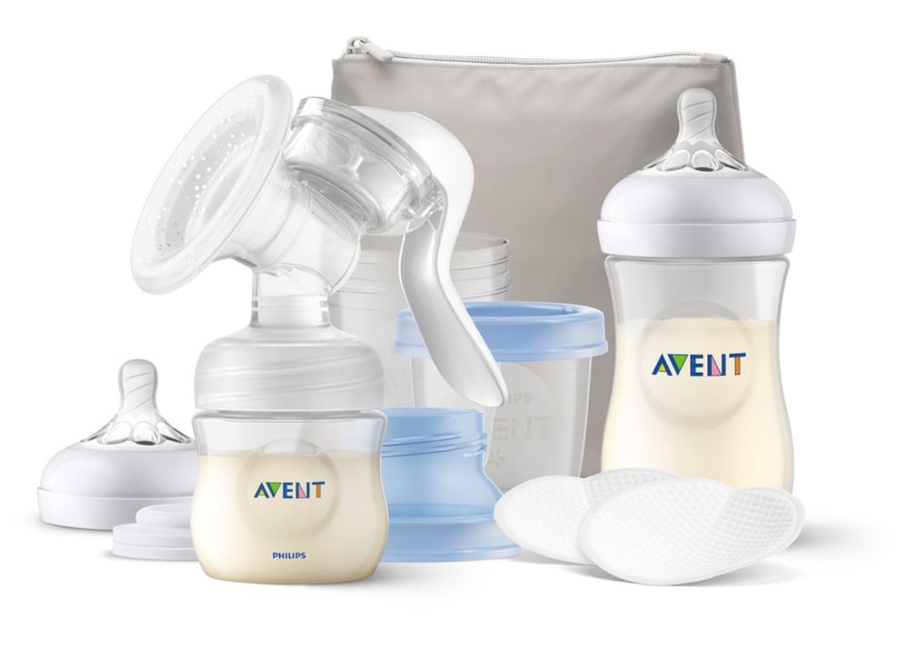 NOU Set cu pompa manuala san Philips-AVENT SCF430/16